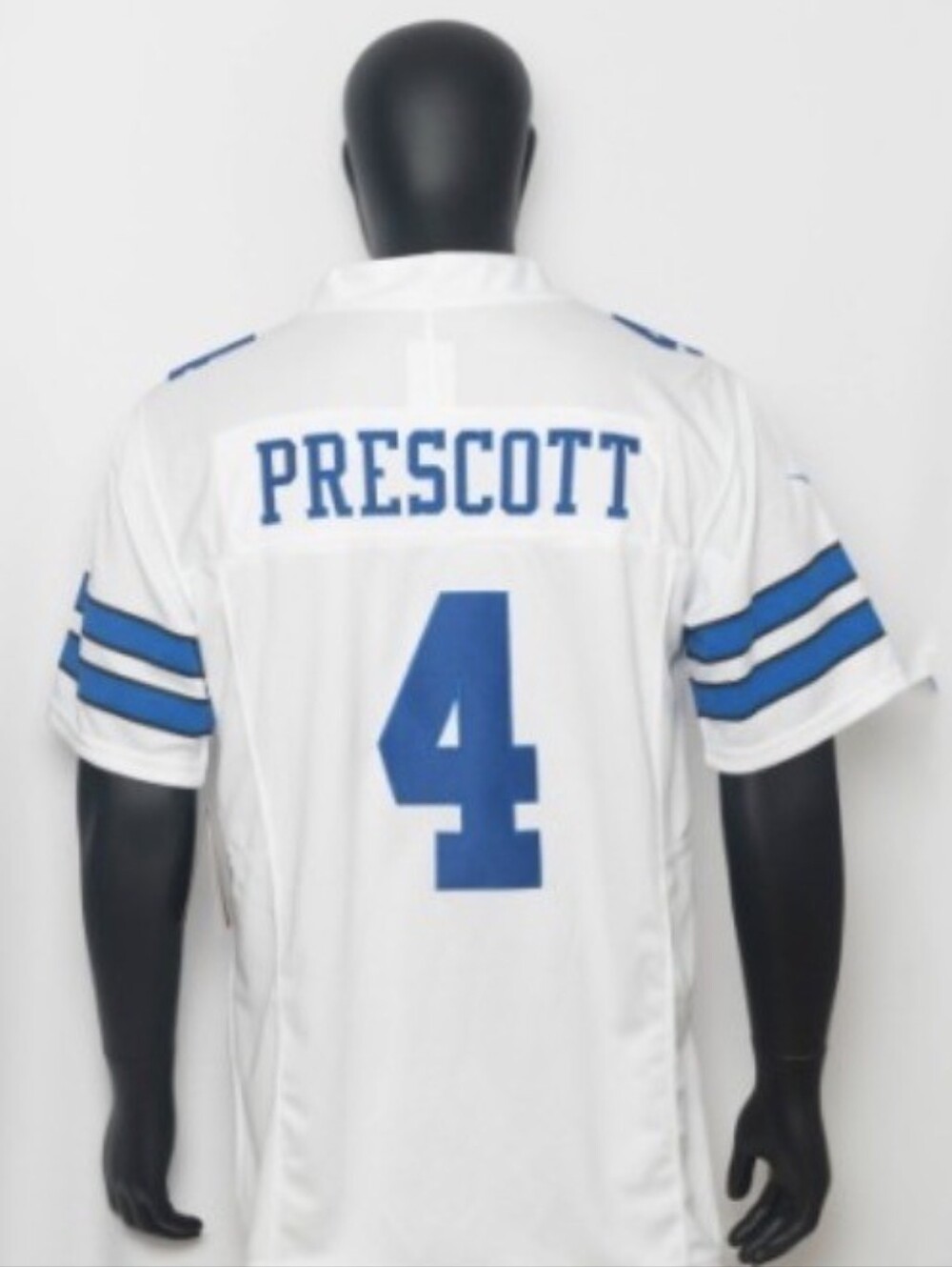 Stitched Men's Nike #4 Dak Prescott Dallas Cowboys White Team Jersey